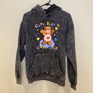 Care‎ Bears Ripple Junction Hoodie Size M
Black faded tie dye